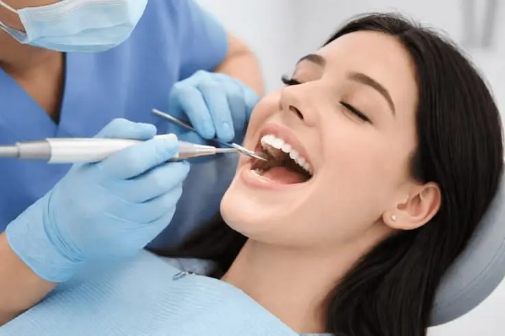 Dental Hygiene practical training demonstrating oral healthcare procedures at Britcare International Academy
